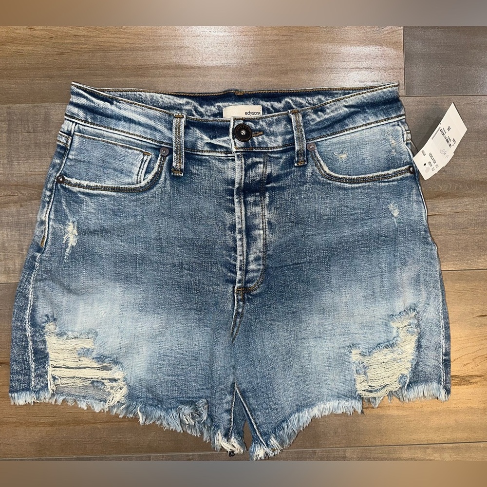 Edyson Delon high rise Jean shorts